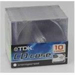 TDK - Storage CD jewel case - capacity: 10 CD