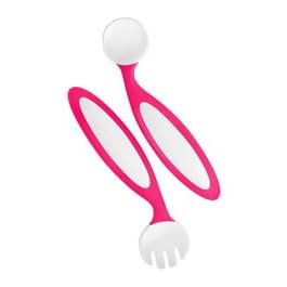 Boon Benders Adaptable Utensils- Pink by Boon
