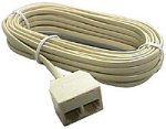 Sprint 25-Foot Ivory Modular Duplex (89060V)