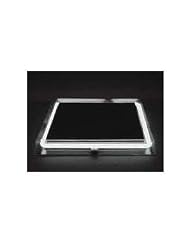 Buy Neon Concepts 15 Inch Square Clear Top Serving Tray (white Neon Rechargeable...