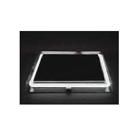 Buy Neon Concepts 15 Inch Square Clear Top Serving Tray (white Neon Rechargeable... now!