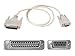 Belkin 3ft At Serial Modem Cable Db9f/db25m