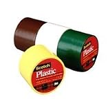 Scotch Plastic Tape, 1 1/2 x 125 Yellow