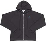 Arizona Diamondbacks Womens Zip Front Hoody Sweatshirt (Grey) - Small