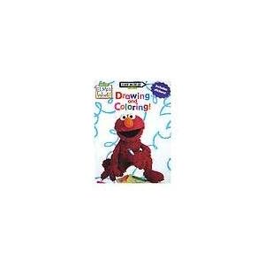 Elmo's World Drawing coloring Workbook W stickers (pack Of 300) Pack of 300 pcs by Elmo