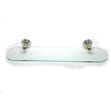 Bathroom Accessories Glass Shelves Polished Chrome/Brass