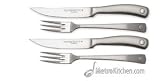 Wüsthof Culinar 4-Piece Steak Knife and Fork Set