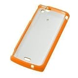 GREEN HOUSE Xperia arc用ポリカーボネート+TPUケース オレンジ