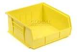 Akro Bins Stacking Bin 16-1/2 X 14-3/4 X 7 Yellow. Package of 6