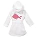 Baby : Tropical Hooded Bath Robe in Pink Fish by Elegant baby