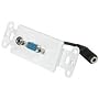 Decorative HD15 and 3.5 Insert Ivory