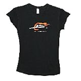 Dale Earnhardt Jr JR MOTORSPORTS Junior Nation Misses Black Sheer Logo Top