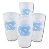 North Carolina Tar Heels Plastic Cups - 4 Pack 16 oz.