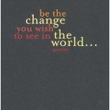 Quotable Cards - Be The Change