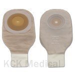 Premier Drainable 12" Pouch with Convex Cut-to-Fit Flextend Barrier - Fits up to 1 1/2" Stoma - Transparent - Box
