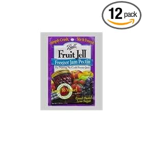 Ball Fruit Jell Freezer Jam Pectin, 1.6-Ounce Packets (Pack of 12)