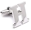 Initial Cufflinks - Letter H
