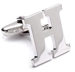 Initial Cufflinks - Letter H