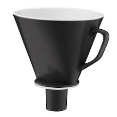 Alfi 0096020000  Kaffeefilter aroma plus Porzellan, schwarz