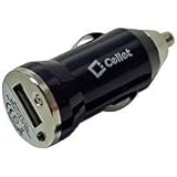 Cellet Bullet Retractable USB Car Charger for Samsung Galaxy, Motorola Atri ....