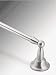 Creative Specialties DN6824BN Sage 24" Towel Bar Brushed Nickel