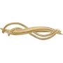 09.00X34.00 Mm 14K Yellow Gold Brooch