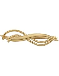 14k Yellow-Gold Fashion Brooch by US Gems