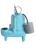 Little Giant Automatic Sewage Ejector Pump with Float Switch - 4200 GPH, 4/10 HP, 2in., Model# 509500