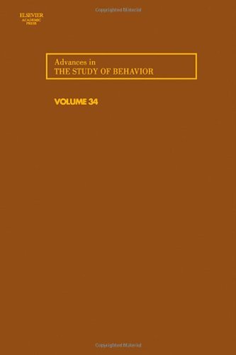 Advances in the Study of Behavior: 34