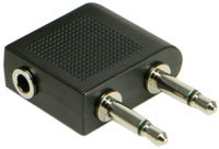 Childrens Toyshop  Electronics : Airplane headphone socket adaptor