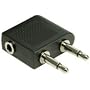 AIRPLANE HEADPHONE SOCKET ADAPTOR