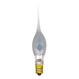 Country Style Light Bulb Has Flickering Element And a Flexible Silicone Coating (Pkg of... by National