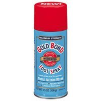 Gold Bond Maximum Strength Triple Action Medicated Foot Spray-3.5oz