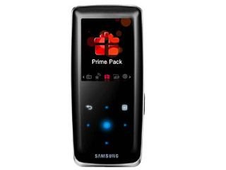 Samsung YP-S3JAB - MP3 Player - 4GB - Black