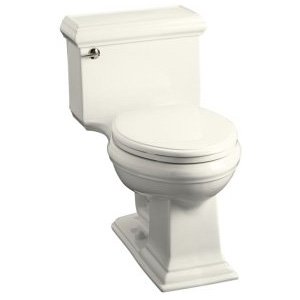 Buy KOHLER Memoirs Comfort Height Elongated Toilet with Classic Design, Biscuit #K-3451-96