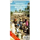 Hildebrand's Travel Map: Dominican Republic, Hispaniola (Caribbean / Central America)