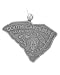 Sterling Silver South Carolina Charm