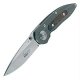 Boker Zirconia, Aluminum Handle w/Wood Insert, Plain