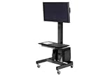 Review Global Equipment Company, Inc  / Lcd/Plasma Cart - Black