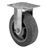 Mintcraft JC-T07 RIGID PLATE CASTER 8x2 - ZINC PLATED FINISH