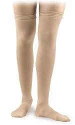 Activa Surgical Weight Unisex Closed Toe Thigh Highs w/ Uni-Band Top 30-40 mmHg
