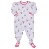 Carter's Ballerina Monkey Comfy Fit Footed Sleeper Pajamas