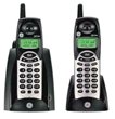 GE Cordless 2.4Ghz 27831FE2 Phone with Dual Handsets and Call Waiting Caller ID - Black