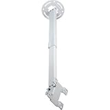 Peerless PARAMOUNT LCD Ceiling Mount PC930C-W - Mounting kit ( extension column, ceiling plate, tilt bracket, mounting adapter ) for LCD TV ( Tilt & Swivel ) - cold-rolled steel - white - screen size: 15 - 24 - mounting interface: 100 x 100 mm, 75 x 75 mm