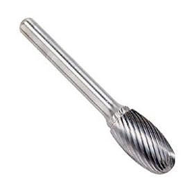Select 3 8x5 8x1 4shk Snglcut Oval Carbide Burr by Select