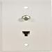 Steren Coax and Telephone Wall Plate - Model 301-234WH F-Connector & RJ11