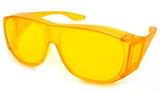 Solar Shield Fits-Over Sunglasses - SS Polycarbonate II Yellow / SOLAR SHIELD II YELLOW