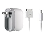 Belkin AC Charger with Swivel Plug & Charge Sync Cable for iPod and iPhone
