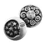 Brother Wind Sister Moon Silver Legends Earrings by Laurel Burch