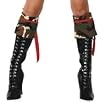 Costume Accessories Camo Army Nurse Boot Cuffs Covers One size fits most.